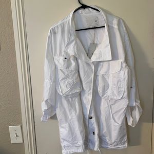 NWT Burning Torch Utility Shirt Size L